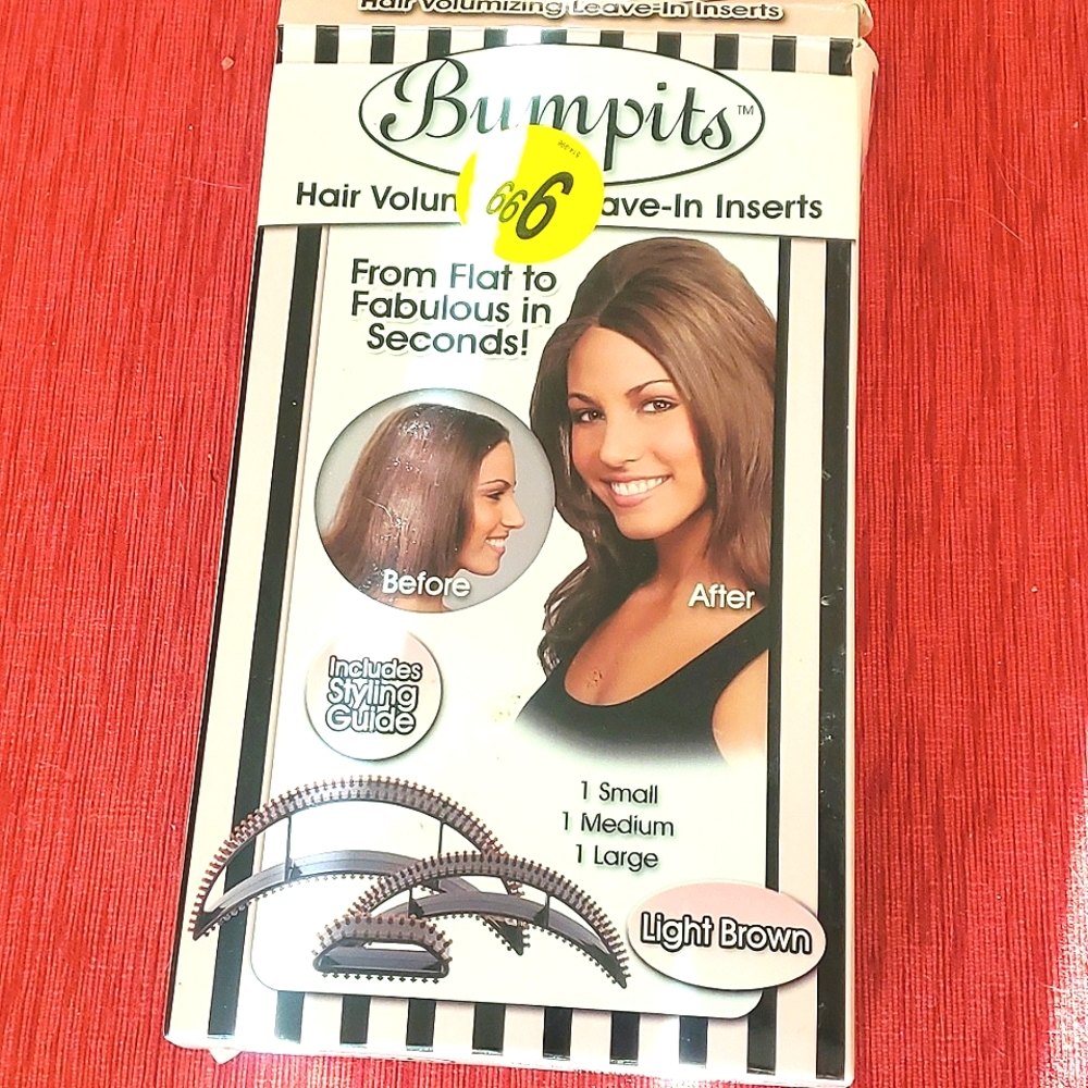Bumpits NWT - Light Brown